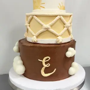 Tiered Birthday Cake for 1st birthday