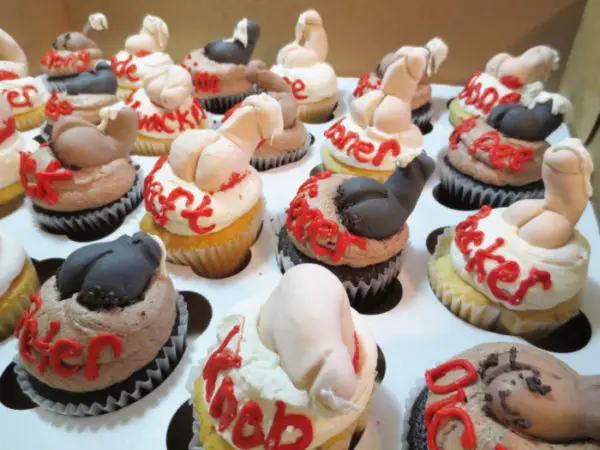 Order your bachelorette penis cupcakes today