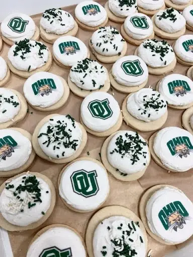 Iced graduation cookies in bulk Columbus, Ohio (Available only during the months of May/June)