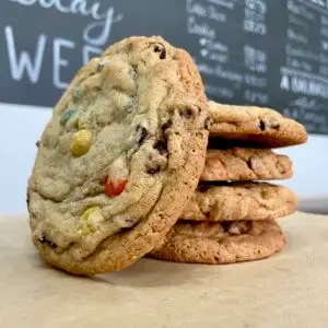 Jumbo M&M Cookie