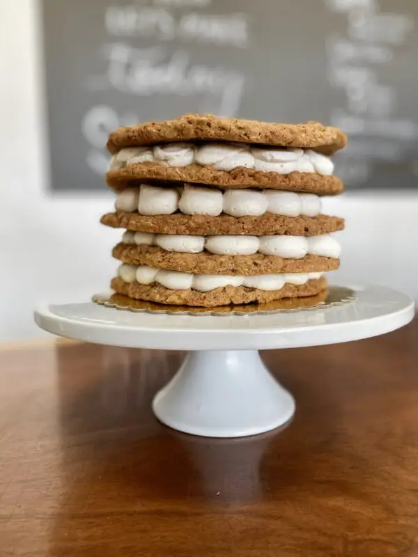 5 Layer Oatmeal Cream Pie Cake